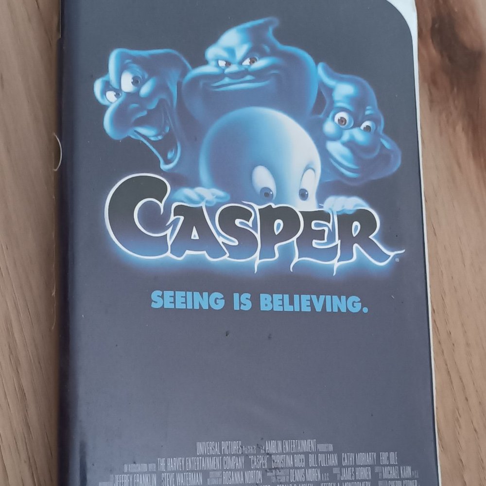 CASPER THE FRIENDLY GHOST VHS CLAMSHELL